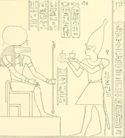 Picture 371 of 543 from Catalogue des monuments et inscriptions de l'Égypte antique / publié sous les auspices de S.A. Abbas II Helmi par la direction générale du Service des antiquités [de l'Égypte] ; par J. de Morgan, U. Bouriant, G. Legrain, G. Jéquier, A. Barsanti (1894), leaf 293