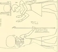 Picture 385 of 543 from Catalogue des monuments et inscriptions de l'Égypte antique / publié sous les auspices de S.A. Abbas II Helmi par la direction générale du Service des antiquités [de l'Égypte] ; par J. de Morgan, U. Bouriant, G. Legrain, G. Jéquier, A. Barsanti (1894), leaf 300