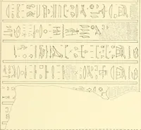Picture 386 of 543 from Catalogue des monuments et inscriptions de l'Égypte antique / publié sous les auspices de S.A. Abbas II Helmi par la direction générale du Service des antiquités [de l'Égypte] ; par J. de Morgan, U. Bouriant, G. Legrain, G. Jéquier, A. Barsanti (1894), leaf 301