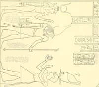 Picture 404 of 543 from Catalogue des monuments et inscriptions de l'Égypte antique / publié sous les auspices de S.A. Abbas II Helmi par la direction générale du Service des antiquités [de l'Égypte] ; par J. de Morgan, U. Bouriant, G. Legrain, G. Jéquier, A. Barsanti (1894), leaf 311
