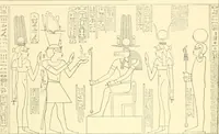 Picture 411 of 543 from Catalogue des monuments et inscriptions de l'Égypte antique / publié sous les auspices de S.A. Abbas II Helmi par la direction générale du Service des antiquités [de l'Égypte] ; par J. de Morgan, U. Bouriant, G. Legrain, G. Jéquier, A. Barsanti (1894), leaf 315
