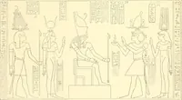Picture 412 of 543 from Catalogue des monuments et inscriptions de l'Égypte antique / publié sous les auspices de S.A. Abbas II Helmi par la direction générale du Service des antiquités [de l'Égypte] ; par J. de Morgan, U. Bouriant, G. Legrain, G. Jéquier, A. Barsanti (1894), leaf 315