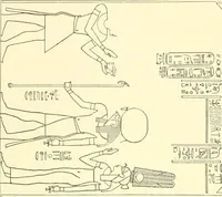 Picture 423 of 543 from Catalogue des monuments et inscriptions de l'Égypte antique / publié sous les auspices de S.A. Abbas II Helmi par la direction générale du Service des antiquités [de l'Égypte] ; par J. de Morgan, U. Bouriant, G. Legrain, G. Jéquier, A. Barsanti (1894), leaf 321