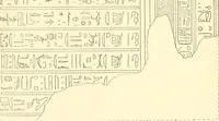 Picture 426 of 543 from Catalogue des monuments et inscriptions de l'Égypte antique / publié sous les auspices de S.A. Abbas II Helmi par la direction générale du Service des antiquités [de l'Égypte] ; par J. de Morgan, U. Bouriant, G. Legrain, G. Jéquier, A. Barsanti (1894), leaf 323