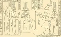 An illustration from Catalogue des monuments et inscriptions de l'Égypte antique / publié sous les auspices de S.A. Abbas II Helmi par la direction générale du Service des antiquités [de l'Égypte] ; par J. de Morgan, U. Bouriant, G. Legrain, G. Jéquier, A. Barsanti (1894)