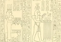 Picture 481 of 543 from Catalogue des monuments et inscriptions de l'Égypte antique / publié sous les auspices de S.A. Abbas II Helmi par la direction générale du Service des antiquités [de l'Égypte] ; par J. de Morgan, U. Bouriant, G. Legrain, G. Jéquier, A. Barsanti (1894), leaf 357