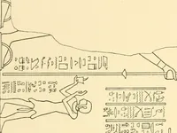 Picture 495 of 543 from Catalogue des monuments et inscriptions de l'Égypte antique / publié sous les auspices de S.A. Abbas II Helmi par la direction générale du Service des antiquités [de l'Égypte] ; par J. de Morgan, U. Bouriant, G. Legrain, G. Jéquier, A. Barsanti (1894), leaf 365