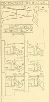 An illustration from Catalogue des monuments et inscriptions de l'Égypte antique / publié sous les auspices de S.A. Abbas II Helmi par la direction générale du Service des antiquités [de l'Égypte] ; par J. de Morgan, U. Bouriant, G. Legrain, G. Jéquier, A. Barsanti (1894)