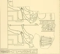 Picture 503 of 543 from Catalogue des monuments et inscriptions de l'Égypte antique / publié sous les auspices de S.A. Abbas II Helmi par la direction générale du Service des antiquités [de l'Égypte] ; par J. de Morgan, U. Bouriant, G. Legrain, G. Jéquier, A. Barsanti (1894), leaf 371