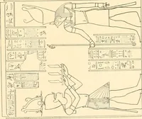 Picture 507 of 543 from Catalogue des monuments et inscriptions de l'Égypte antique / publié sous les auspices de S.A. Abbas II Helmi par la direction générale du Service des antiquités [de l'Égypte] ; par J. de Morgan, U. Bouriant, G. Legrain, G. Jéquier, A. Barsanti (1894), leaf 374