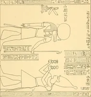 Picture 532 of 543 from Catalogue des monuments et inscriptions de l'Égypte antique / publié sous les auspices de S.A. Abbas II Helmi par la direction générale du Service des antiquités [de l'Égypte] ; par J. de Morgan, U. Bouriant, G. Legrain, G. Jéquier, A. Barsanti (1894), leaf 399