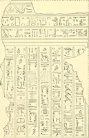 An illustration from Catalogue des monuments et inscriptions de l'Égypte antique / publié sous les auspices de S.A. Abbas II Helmi par la direction générale du Service des antiquités [de l'Égypte] ; par J. de Morgan, U. Bouriant, G. Legrain, G. Jéquier, A. Barsanti (1894)
