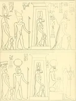 Picture 62 of 543 from Catalogue des monuments et inscriptions de l'Égypte antique / publié sous les auspices de S.A. Abbas II Helmi par la direction générale du Service des antiquités [de l'Égypte] ; par J. de Morgan, U. Bouriant, G. Legrain, G. Jéquier, A. Barsanti (1894), leaf 63