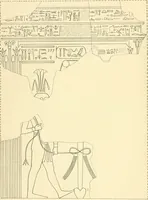 An illustration from Catalogue des monuments et inscriptions de l'Égypte antique / publié sous les auspices de S.A. Abbas II Helmi par la direction générale du Service des antiquités [de l'Égypte] ; par J. de Morgan, U. Bouriant, G. Legrain, G. Jéquier, A. Barsanti (1894)