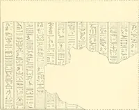 Picture 97 of 543 from Catalogue des monuments et inscriptions de l'Égypte antique / publié sous les auspices de S.A. Abbas II Helmi par la direction générale du Service des antiquités [de l'Égypte] ; par J. de Morgan, U. Bouriant, G. Legrain, G. Jéquier, A. Barsanti (1894), leaf 90