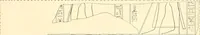 An illustration from Catalogue des monuments et inscriptions de l'Égypte antique / publié sous les auspices de S.A. Abbas II Helmi par la direction générale du Service des antiquités [de l'Égypte] ; par J. de Morgan, U. Bouriant, G. Legrain, G. Jéquier, A. Barsanti (1894)