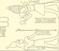 Picture 151 of 210 from Catalogue des monuments et inscriptions de l'Égypte antique / publié sous les auspices de S.A. Abbas II Helmi par la direction générale du Service des antiquités [de l'Égypte] ; par J. de Morgan, U. Bouriant, G. Legrain, G. Jéquier, A. Barsanti (1894), leaf 100