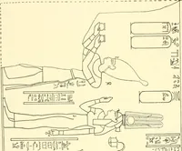 Picture 154 of 210 from Catalogue des monuments et inscriptions de l'Égypte antique / publié sous les auspices de S.A. Abbas II Helmi par la direction générale du Service des antiquités [de l'Égypte] ; par J. de Morgan, U. Bouriant, G. Legrain, G. Jéquier, A. Barsanti (1894), leaf 103
