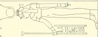 Picture 165 of 210 from Catalogue des monuments et inscriptions de l'Égypte antique / publié sous les auspices de S.A. Abbas II Helmi par la direction générale du Service des antiquités [de l'Égypte] ; par J. de Morgan, U. Bouriant, G. Legrain, G. Jéquier, A. Barsanti (1894), leaf 108
