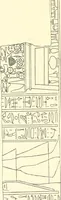 An illustration from Catalogue des monuments et inscriptions de l'Égypte antique / publié sous les auspices de S.A. Abbas II Helmi par la direction générale du Service des antiquités [de l'Égypte] ; par J. de Morgan, U. Bouriant, G. Legrain, G. Jéquier, A. Barsanti (1894)
