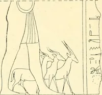 Picture 184 of 210 from Catalogue des monuments et inscriptions de l'Égypte antique / publié sous les auspices de S.A. Abbas II Helmi par la direction générale du Service des antiquités [de l'Égypte] ; par J. de Morgan, U. Bouriant, G. Legrain, G. Jéquier, A. Barsanti (1894), leaf 121
