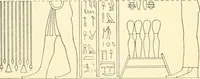 Picture 206 of 210 from Catalogue des monuments et inscriptions de l'Égypte antique / publié sous les auspices de S.A. Abbas II Helmi par la direction générale du Service des antiquités [de l'Égypte] ; par J. de Morgan, U. Bouriant, G. Legrain, G. Jéquier, A. Barsanti (1894), leaf 131