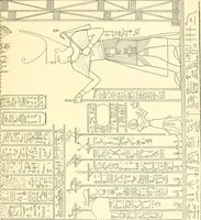 An illustration from Catalogue des monuments et inscriptions de l'Égypte antique / publié sous les auspices de S.A. Abbas II Helmi par la direction générale du Service des antiquités [de l'Égypte] ; par J. de Morgan, U. Bouriant, G. Legrain, G. Jéquier, A. Barsanti (1894)
