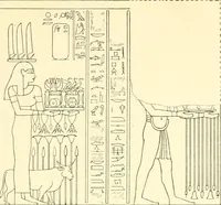 Picture 41 of 210 from Catalogue des monuments et inscriptions de l'Égypte antique / publié sous les auspices de S.A. Abbas II Helmi par la direction générale du Service des antiquités [de l'Égypte] ; par J. de Morgan, U. Bouriant, G. Legrain, G. Jéquier, A. Barsanti (1894), leaf 39