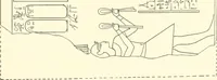 An illustration from Catalogue des monuments et inscriptions de l'Égypte antique / publié sous les auspices de S.A. Abbas II Helmi par la direction générale du Service des antiquités [de l'Égypte] ; par J. de Morgan, U. Bouriant, G. Legrain, G. Jéquier, A. Barsanti (1894)
