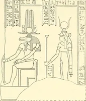 An illustration from Catalogue des monuments et inscriptions de l'Égypte antique / publié sous les auspices de S.A. Abbas II Helmi par la direction générale du Service des antiquités [de l'Égypte] ; par J. de Morgan, U. Bouriant, G. Legrain, G. Jéquier, A. Barsanti (1894)
