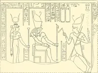 Picture 84 of 210 from Catalogue des monuments et inscriptions de l'Égypte antique / publié sous les auspices de S.A. Abbas II Helmi par la direction générale du Service des antiquités [de l'Égypte] ; par J. de Morgan, U. Bouriant, G. Legrain, G. Jéquier, A. Barsanti (1894), leaf 61