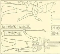Picture 85 of 210 from Catalogue des monuments et inscriptions de l'Égypte antique / publié sous les auspices de S.A. Abbas II Helmi par la direction générale du Service des antiquités [de l'Égypte] ; par J. de Morgan, U. Bouriant, G. Legrain, G. Jéquier, A. Barsanti (1894), leaf 63