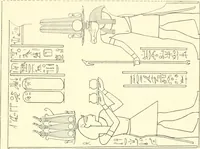 Picture 93 of 210 from Catalogue des monuments et inscriptions de l'Égypte antique / publié sous les auspices de S.A. Abbas II Helmi par la direction générale du Service des antiquités [de l'Égypte] ; par J. de Morgan, U. Bouriant, G. Legrain, G. Jéquier, A. Barsanti (1894), leaf 66