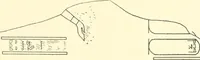 An illustration from Catalogue des monuments et inscriptions de l'Égypte antique / publié sous les auspices de S.A. Abbas II Helmi par la direction générale du Service des antiquités [de l'Égypte] ; par J. de Morgan, U. Bouriant, G. Legrain, G. Jéquier, A. Barsanti (1894)