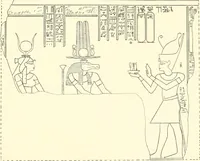 Picture 111 of 210 from Catalogue des monuments et inscriptions de l'Égypte antique / publié sous les auspices de S.A. Abbas II Helmi par la direction générale du Service des antiquités [de l'Égypte] ; par J. de Morgan, U. Bouriant, G. Legrain, G. Jéquier, A. Barsanti (1894), leaf 74