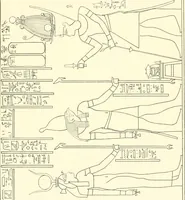 Picture 114 of 210 from Catalogue des monuments et inscriptions de l'Égypte antique / publié sous les auspices de S.A. Abbas II Helmi par la direction générale du Service des antiquités [de l'Égypte] ; par J. de Morgan, U. Bouriant, G. Legrain, G. Jéquier, A. Barsanti (1894), leaf 76
