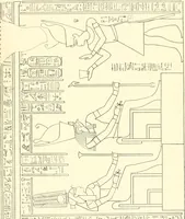 Picture 116 of 210 from Catalogue des monuments et inscriptions de l'Égypte antique / publié sous les auspices de S.A. Abbas II Helmi par la direction générale du Service des antiquités [de l'Égypte] ; par J. de Morgan, U. Bouriant, G. Legrain, G. Jéquier, A. Barsanti (1894), leaf 78