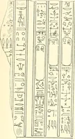 Picture 126 of 210 from Catalogue des monuments et inscriptions de l'Égypte antique / publié sous les auspices de S.A. Abbas II Helmi par la direction générale du Service des antiquités [de l'Égypte] ; par J. de Morgan, U. Bouriant, G. Legrain, G. Jéquier, A. Barsanti (1894), leaf 86
