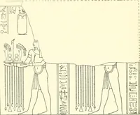 Picture 140 of 210 from Catalogue des monuments et inscriptions de l'Égypte antique / publié sous les auspices de S.A. Abbas II Helmi par la direction générale du Service des antiquités [de l'Égypte] ; par J. de Morgan, U. Bouriant, G. Legrain, G. Jéquier, A. Barsanti (1894), leaf 95