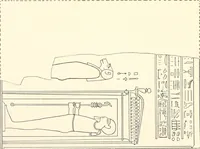 An illustration from Catalogue des monuments et inscriptions de l'Égypte antique / publié sous les auspices de S.A. Abbas II Helmi par la direction générale du Service des antiquités [de l'Égypte] ; par J. de Morgan, U. Bouriant, G. Legrain, G. Jéquier, A. Barsanti (1894)