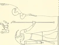 An illustration from Catalogue des monuments et inscriptions de l'Égypte antique / publié sous les auspices de S.A. Abbas II Helmi par la direction générale du Service des antiquités [de l'Égypte] ; par J. de Morgan, U. Bouriant, G. Legrain, G. Jéquier, A. Barsanti (1894)