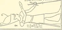 An illustration from Catalogue des monuments et inscriptions de l'Égypte antique / publié sous les auspices de S.A. Abbas II Helmi par la direction générale du Service des antiquités [de l'Égypte] ; par J. de Morgan, U. Bouriant, G. Legrain, G. Jéquier, A. Barsanti (1894)