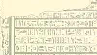 An illustration from Catalogue des monuments et inscriptions de l'Égypte antique / publié sous les auspices de S.A. Abbas II Helmi par la direction générale du Service des antiquités [de l'Égypte] ; par J. de Morgan, U. Bouriant, G. Legrain, G. Jéquier, A. Barsanti (1894)