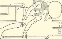 An illustration from Catalogue des monuments et inscriptions de l'Égypte antique / publié sous les auspices de S.A. Abbas II Helmi par la direction générale du Service des antiquités [de l'Égypte] ; par J. de Morgan, U. Bouriant, G. Legrain, G. Jéquier, A. Barsanti (1894)