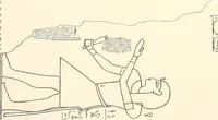 An illustration from Catalogue des monuments et inscriptions de l'Égypte antique / publié sous les auspices de S.A. Abbas II Helmi par la direction générale du Service des antiquités [de l'Égypte] ; par J. de Morgan, U. Bouriant, G. Legrain, G. Jéquier, A. Barsanti (1894)