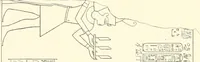 An illustration from Catalogue des monuments et inscriptions de l'Égypte antique / publié sous les auspices de S.A. Abbas II Helmi par la direction générale du Service des antiquités [de l'Égypte] ; par J. de Morgan, U. Bouriant, G. Legrain, G. Jéquier, A. Barsanti (1894)