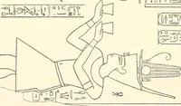 An illustration from Catalogue des monuments et inscriptions de l'Égypte antique / publié sous les auspices de S.A. Abbas II Helmi par la direction générale du Service des antiquités [de l'Égypte] ; par J. de Morgan, U. Bouriant, G. Legrain, G. Jéquier, A. Barsanti (1894)