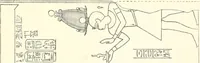 An illustration from Catalogue des monuments et inscriptions de l'Égypte antique / publié sous les auspices de S.A. Abbas II Helmi par la direction générale du Service des antiquités [de l'Égypte] ; par J. de Morgan, U. Bouriant, G. Legrain, G. Jéquier, A. Barsanti (1894)