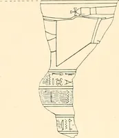 An illustration from Catalogue des monuments et inscriptions de l'Égypte antique / publié sous les auspices de S.A. Abbas II Helmi par la direction générale du Service des antiquités [de l'Égypte] ; par J. de Morgan, U. Bouriant, G. Legrain, G. Jéquier, A. Barsanti (1894)