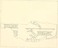 An illustration from Catalogue des monuments et inscriptions de l'Égypte antique / publié sous les auspices de S.A. Abbas II Helmi par la direction générale du Service des antiquités [de l'Égypte] ; par J. de Morgan, U. Bouriant, G. Legrain, G. Jéquier, A. Barsanti (1894)
